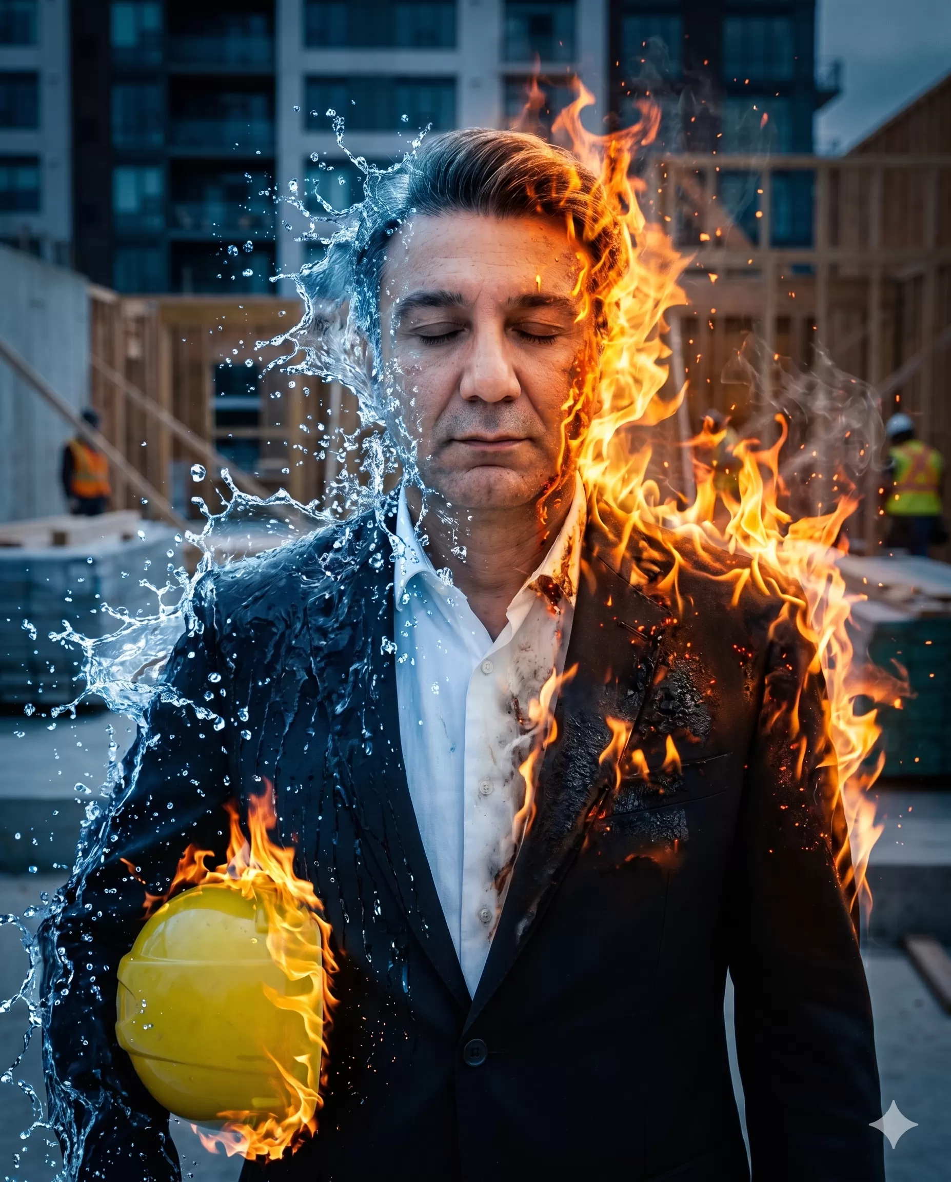 Creating Surreal Elemental Portraits with AI Prompts