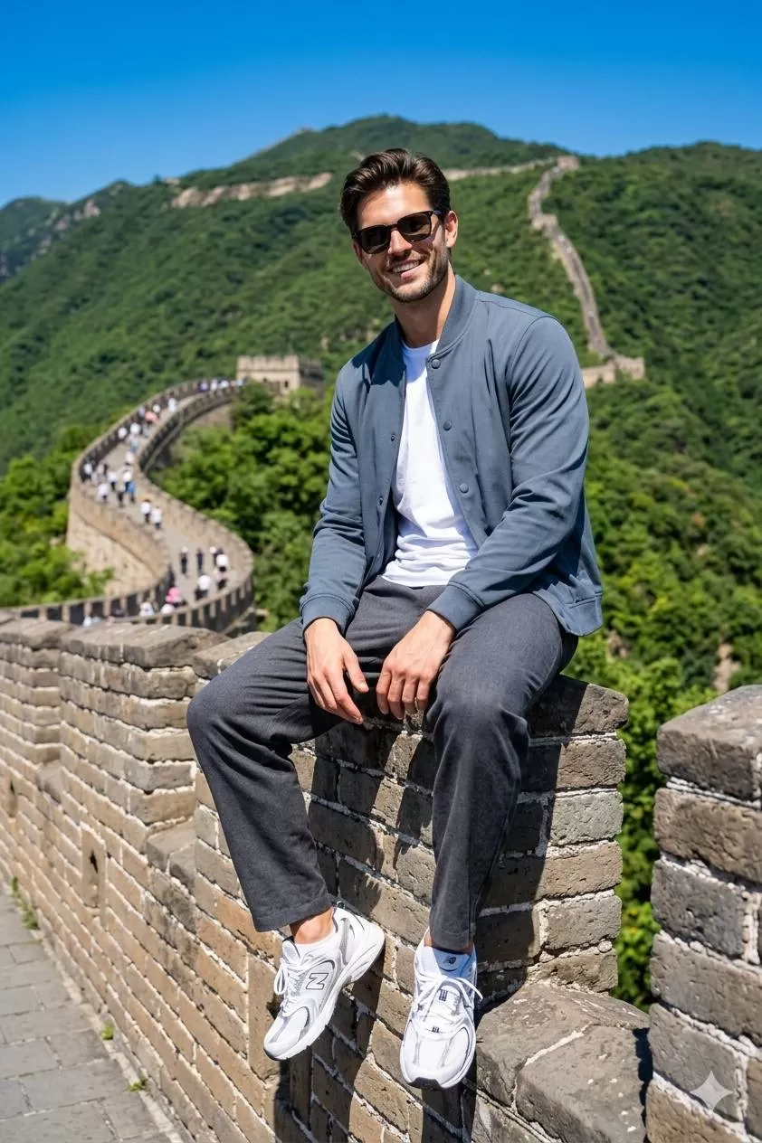 Great Wall Casual Portrait