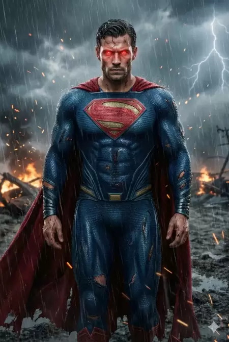 Battle Worn Superman