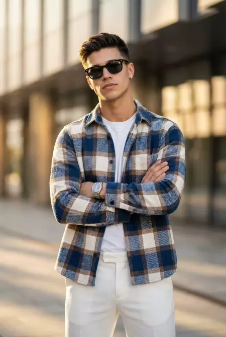 Şehir Flannel Chic