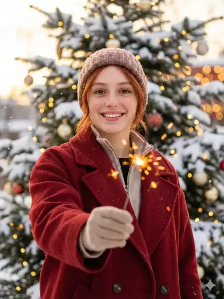 Sparkler Snow