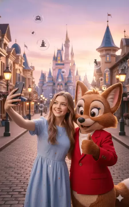 Fairytale Selfie