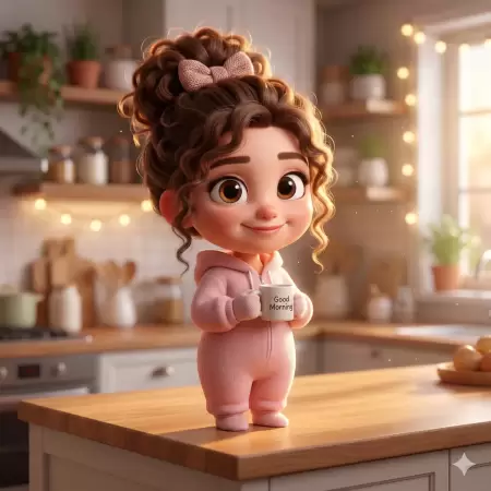 Tiny “Good Morning”